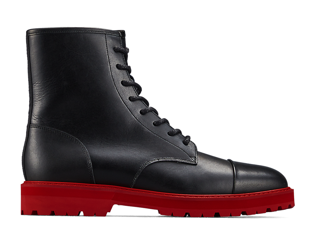 Onitsuka Tiger Lace-Up Boot Black Classic Red' 1183B826-002