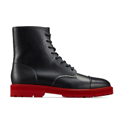 Onitsuka Tiger Lace-Up Boot Black Classic Red'