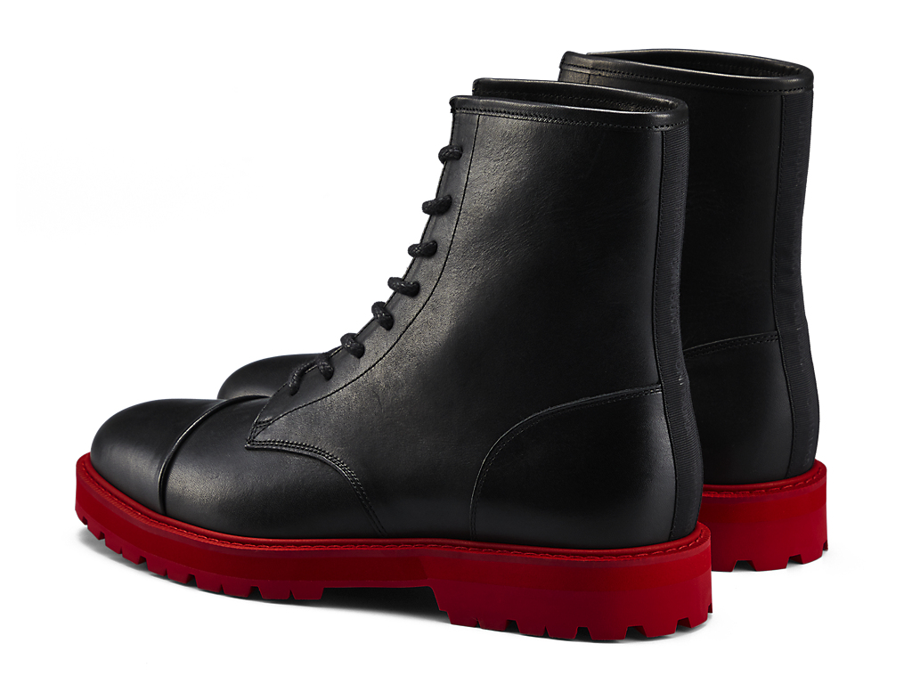 Purchase 오니츠카 타이거 레드 블랙 부츠 (Onitsuka Tiger Red Black Boots) 1183B826-002