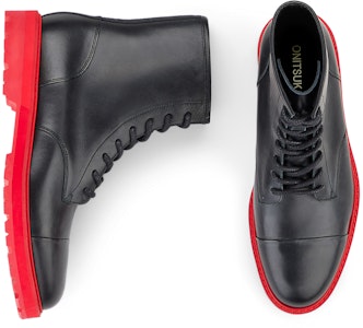 鬼塚虎綁帶靴 黑色 經典紅 1183B826-002 Cheap 鬼塚虎綁帶靴 黑色 經典紅 1183B826-002