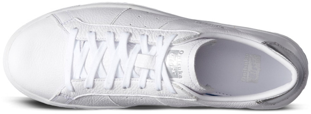 Onitsuka Tiger Lawnship 2.0 Sneakers White/Silver 1183A227-100 Shop Onitsuka Tiger Lawnship 2.0 Sneakers White/Silver 1183A227-100