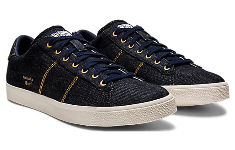 Lookbook Onitsuka Tiger鬼塚虎 LawnShip 3 低筒 球鞋 男女款 黑藍