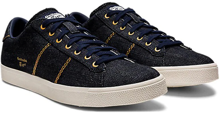 Onitsuka Tiger鬼塚虎 LawnShip 3 低筒 球鞋 男女款 黑藍 Lookbook Onitsuka Tiger鬼塚虎 LawnShip 3 低筒 球鞋 男女款 黑藍