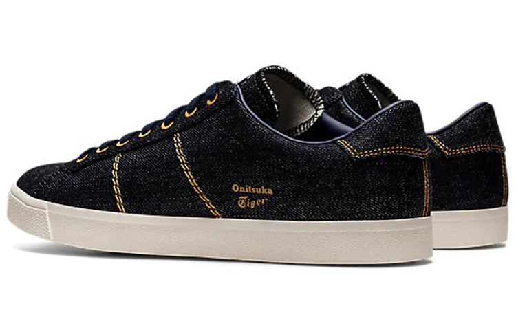 Shop Onitsuka Tiger鬼塚虎 LawnShip 3 低筒 球鞋 男女款 黑藍