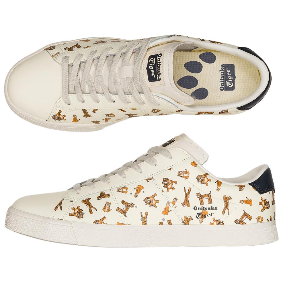 Purchase Onitsuka Tiger 鬼冢虎 LawnShip 3.0 手繪老虎 休閒 透氣輕便防滑 低幫 板鞋 男女同款 白