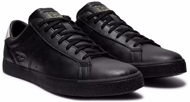 Onitsuka Tiger 鬼塚虎 LawnShip 3 鱗尾 低幫 板鞋 男女同款 黑藍 Shop Onitsuka Tiger 鬼塚虎 LawnShip 3 鱗尾 低幫 板鞋 男女同款 黑藍