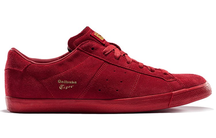 Order 鬼塚虎 LawnShip 休閒板鞋 男女同款 紅色