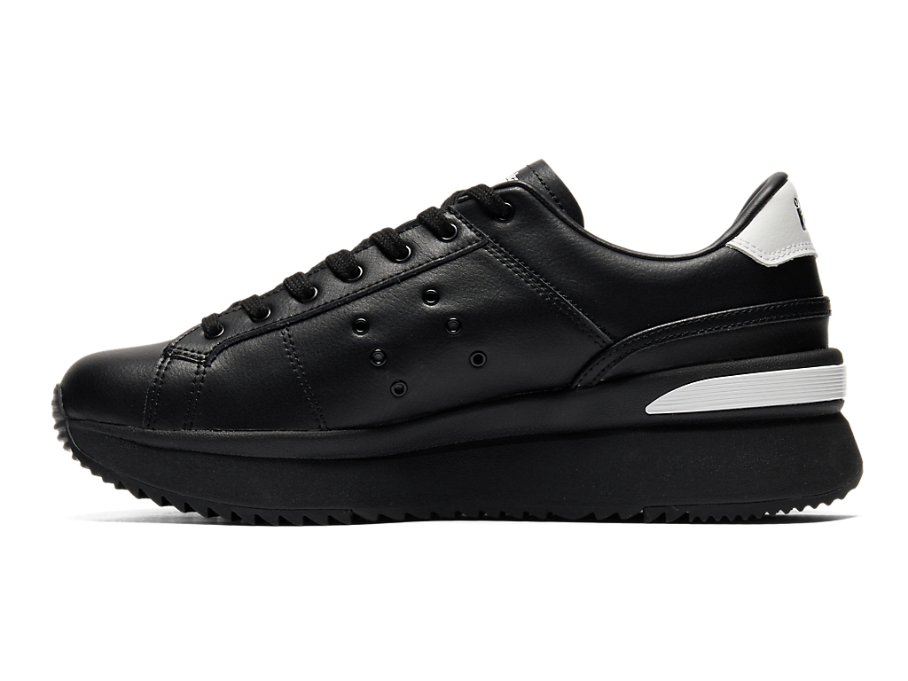 Lookbook オニツカタイガー LAWNSHIP PF ブラック/ブラック 1183C396-001