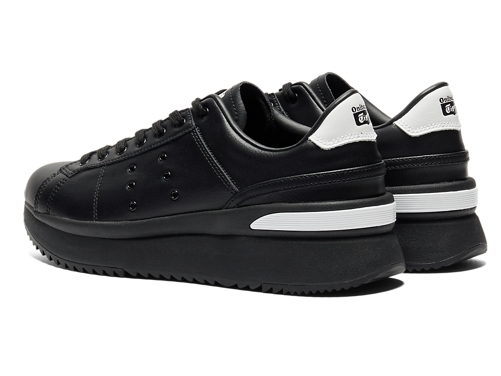 Shop オニツカタイガー LAWNSHIP PF ブラック/ブラック 1183C396-001