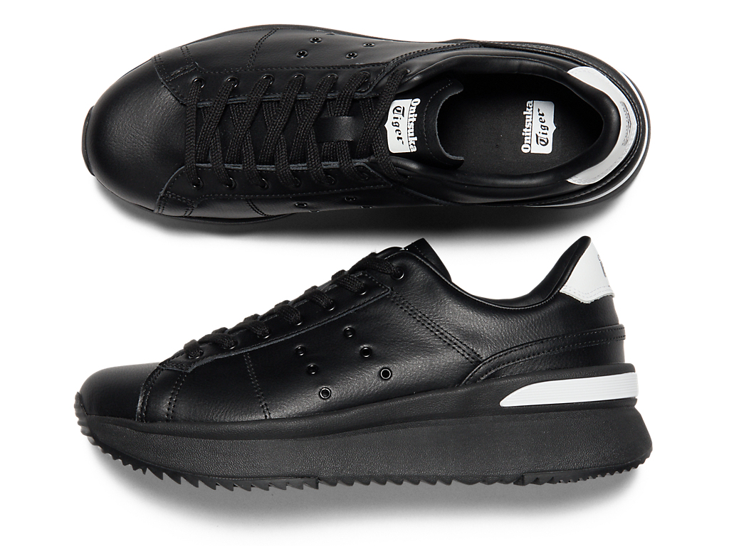 Cheap オニツカタイガー LAWNSHIP PF ブラック/ブラック 1183C396-001