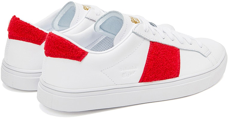 鬼冢虎Onitsuka Tiger LawnShip 轻便 低帮 板鞋 男款 白红 Order 鬼冢虎Onitsuka Tiger LawnShip 轻便 低帮 板鞋 男款 白红