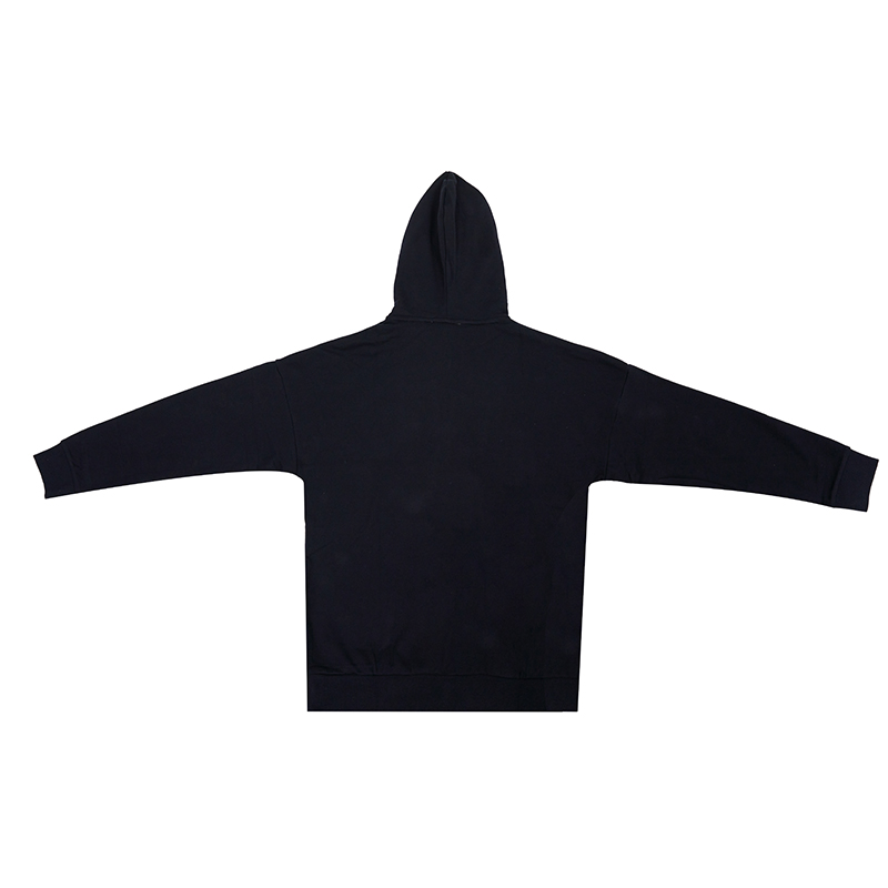 Onitsuka Tiger Letter Print Loose Hoodie Unisex Black 2183A590-001