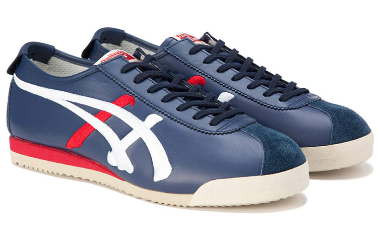 Lookbook 鬼冢虎 Limber Up NM '蓝白红' 运动鞋 1183B436-400