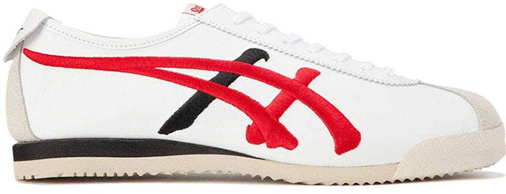 鬼冢虎 Limber Up Nm 轻便耐磨防滑 低帮运动鞋 紅白黑 日本製 Order 鬼冢虎 Limber Up Nm 轻便耐磨防滑 低帮运动鞋 紅白黑 日本製