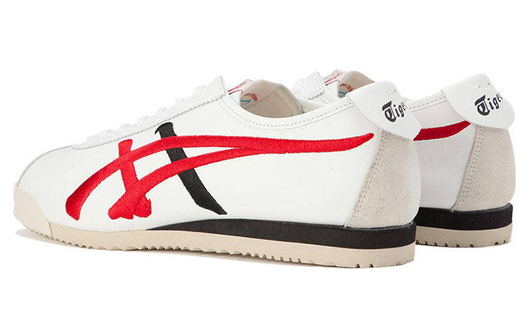 Lookbook 鬼冢虎 Limber Up Nm 轻便耐磨防滑 低帮运动鞋 紅白黑 日本製