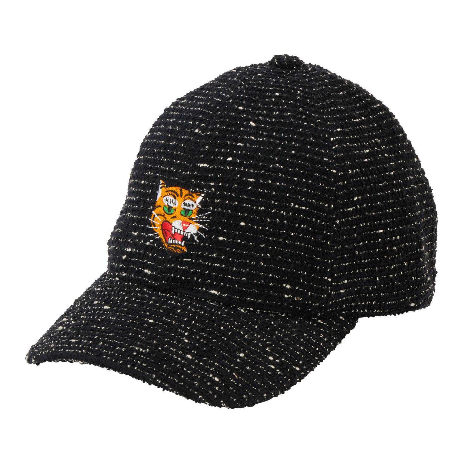 Onitsuka Tiger Logo Black Cap - Unisex Couple Style Baseball Hat. 3183B076-001