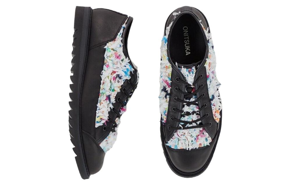 Shop 鬼塚虎 Onitsuka Tiger 舒適百搭 低筒 休閒生活鞋 男女同款 黑色