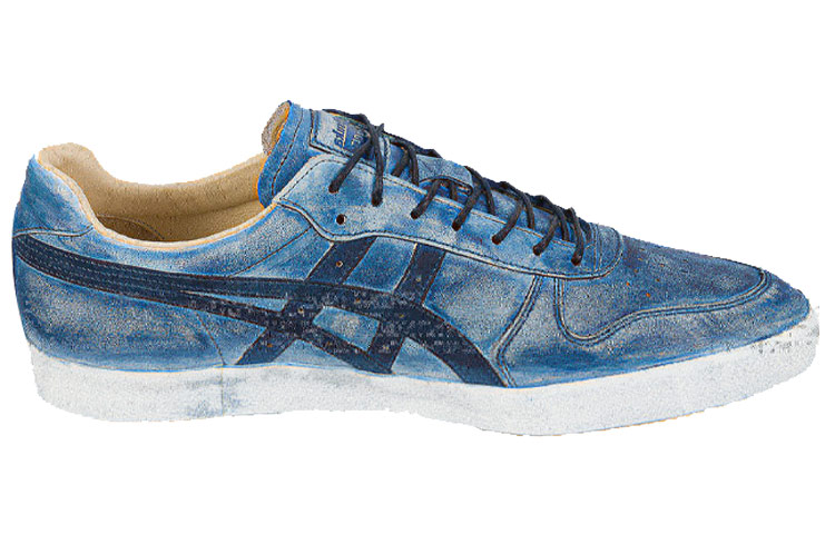 Order Onitsuka Tiger Rendah 'Tie-Dye Biru' TH7T1L-4949