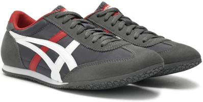 Lookbook Onitsuka Tiger Machu Racer ''Donkergrijs Rood Wit'' 1183A152-022