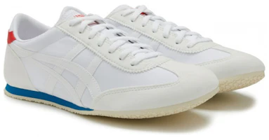 Lookbook Onitsuka Tiger Machu Racer ''Wit Blauw Rood'' 1183A152-104
