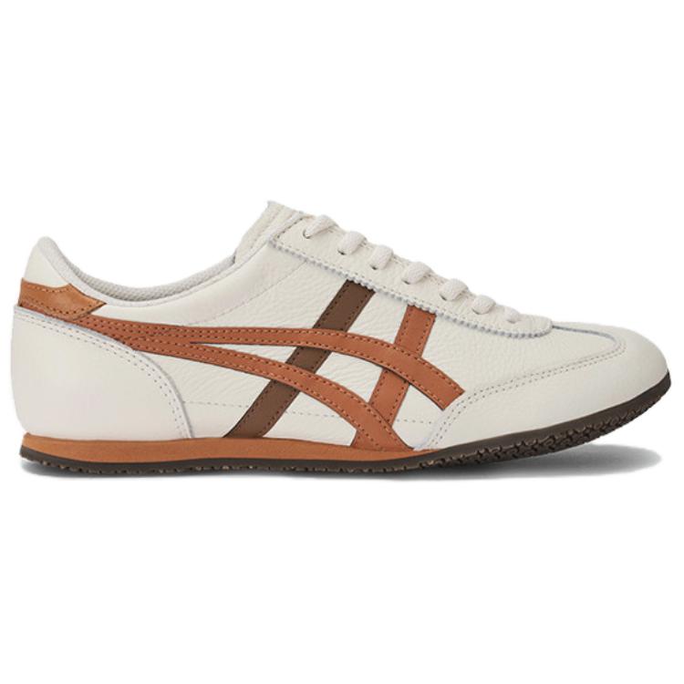 Lookbook Onitsuka Tiger鬼塚虎 Machu Racer 時尚百搭 防滑耐磨 低幫 生活休閒鞋 男女同款 白橙