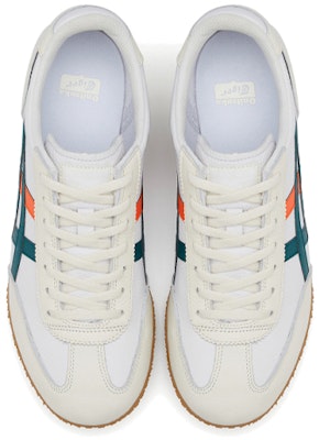 Onitsuka Tiger Machu Racer 'Putih Teal Oren' 1183B770-107 Shop Onitsuka Tiger Machu Racer 'Putih Teal Oren' 1183B770-107