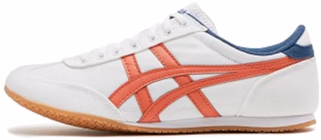 Onitsuka Tiger Machu Racer Running Shoes White/Orange 1183A858-101 Onitsuka Tiger Machu Racer Running Shoes White/Orange 1183A858-101