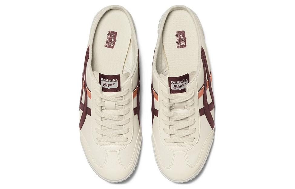 Lookbook Sepatu Onitsuka Tiger Machuation 'Cream Burgundy Orange' 1183C012-103
