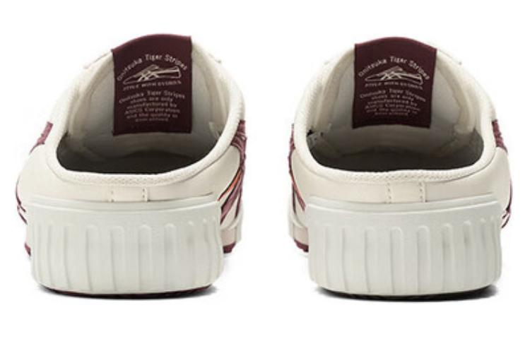Shop Sepatu Onitsuka Tiger Machuation 'Cream Burgundy Orange' 1183C012-103