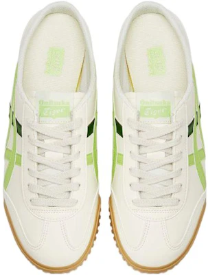 Onitsuka Tiger 鬼塚虎 Machu Racer 潮流休閒半拖 低筒 拖鞋 男女款 白綠色 Lookbook Onitsuka Tiger 鬼塚虎 Machu Racer 潮流休閒半拖 低筒 拖鞋 男女款 白綠色