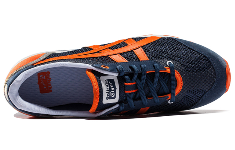 Lookbook 오니츠카 타이거 메트로 노매드 '다크 블루 오렌지' TH402N-5009