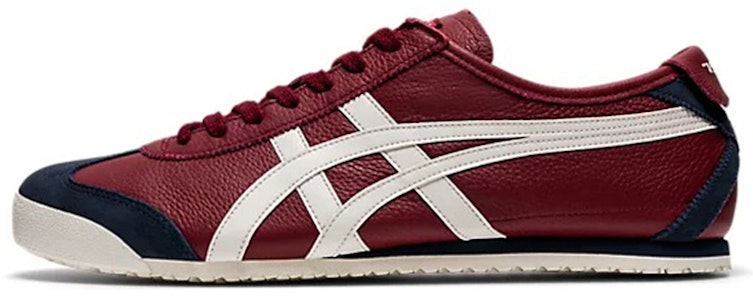 Onitsuka Tiger鬼塚虎 MEXICO 66 舒適 耐磨 低幫 運動休閒鞋 男女同款 酒紅色 Buy Onitsuka Tiger鬼塚虎 MEXICO 66 舒適 耐磨 低幫 運動休閒鞋 男女同款 酒紅色