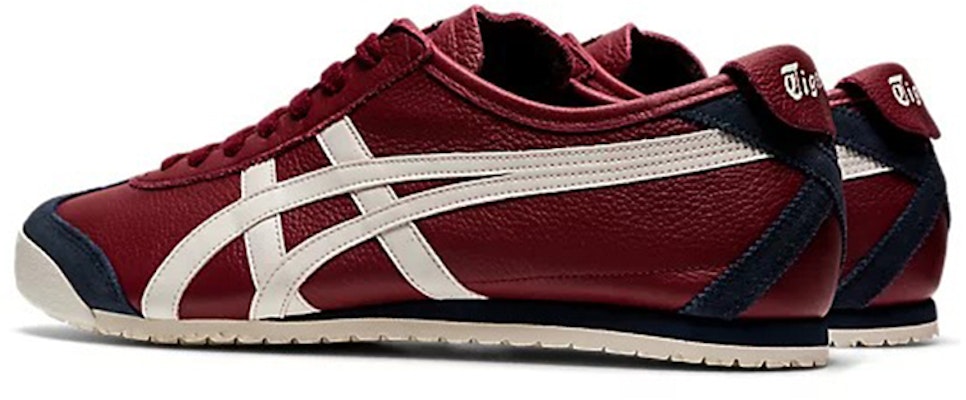 Onitsuka Tiger Mexico 66 'Beet Juice Cream' Warna Krim dan Beet. 1183A201-602 Shop Onitsuka Tiger Mexico 66 'Beet Juice Cream' Warna Krim dan Beet. 1183A201-602