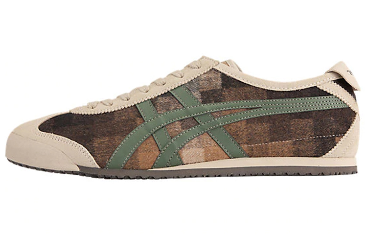 Buy 鬼冢虎 Mexico 66 '米色格子' 1183A522-200