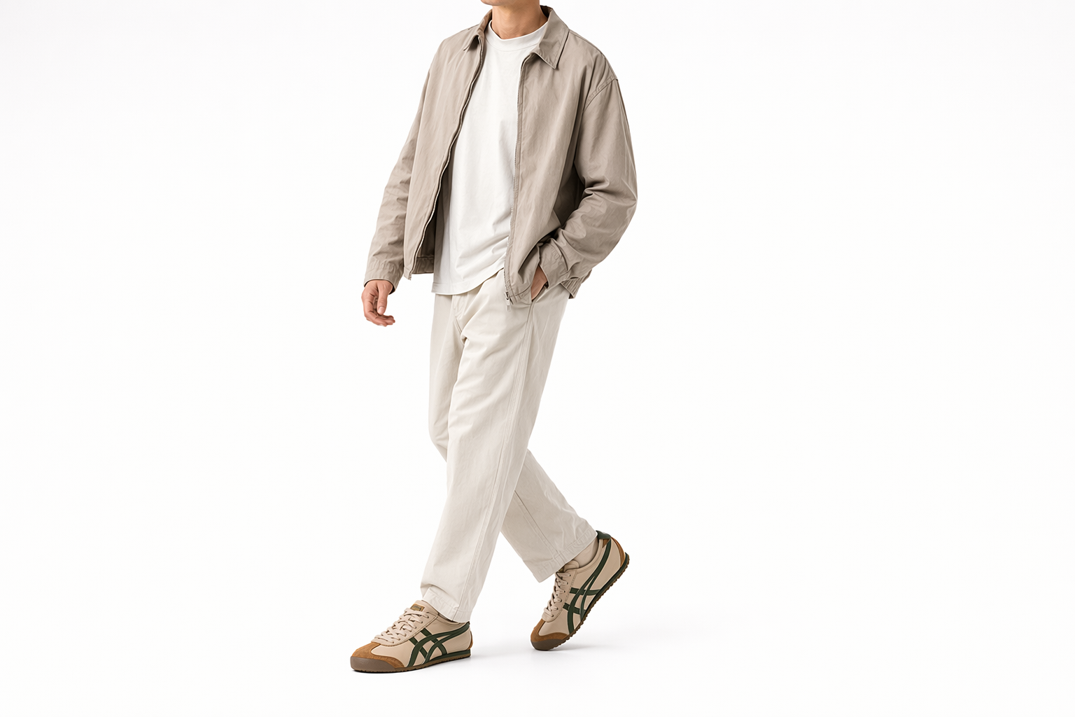 Order Onitsuka Tiger Mexico 66 'Beige Hijau Rumput' 1183C102-250