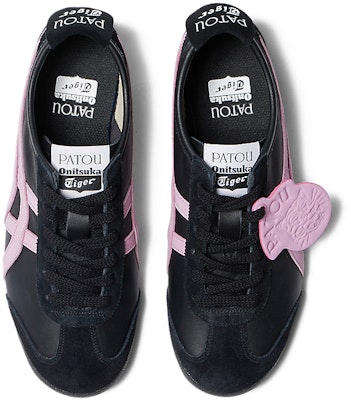 Patou x Onitsuka Tiger Mexico 66 'Black Cotton Candy' 1183C380-001 Details for Patou x Onitsuka Tiger Mexico 66 'Black Cotton Candy' 1183C380-001