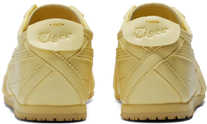 Onitsuka Tiger鬼塚虎 MEXICO 66 CACTFUL 耐磨防滑 低筒 生活休閒鞋 男女同款 淡黃色 Sizing Onitsuka Tiger鬼塚虎 MEXICO 66 CACTFUL 耐磨防滑 低筒 生活休閒鞋 男女同款 淡黃色