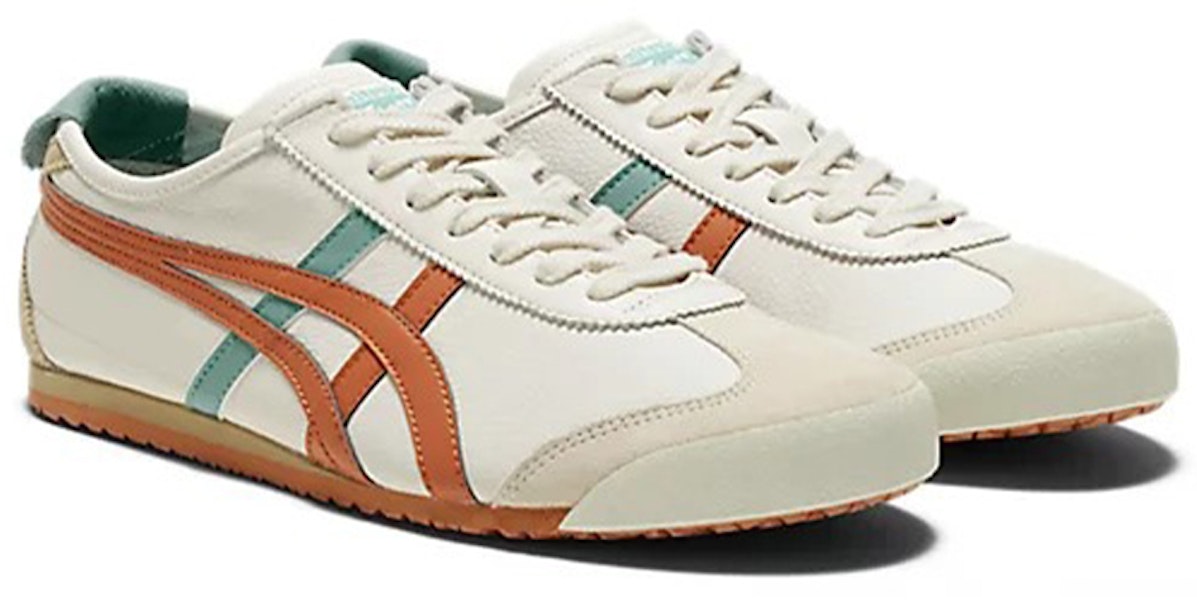 Onitsuka Tiger鬼冢虎 MEXICO 66 輕便 低筒 跑步鞋 男女同款 白藍橙 Lookbook Onitsuka Tiger鬼冢虎 MEXICO 66 輕便 低筒 跑步鞋 男女同款 白藍橙