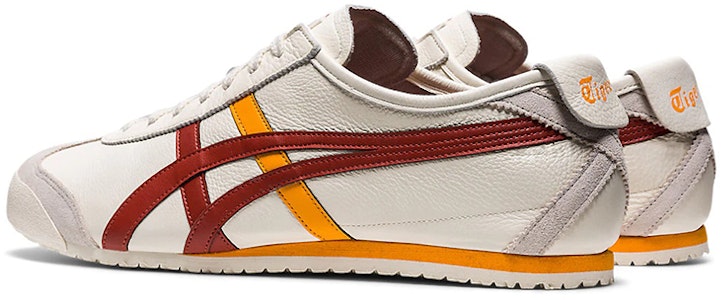 Onitsuka Tiger鬼塚虎 MEXICO 66 復古 低筒 運動休閒鞋 男女款 白紅黃 Shop Onitsuka Tiger鬼塚虎 MEXICO 66 復古 低筒 運動休閒鞋 男女款 白紅黃