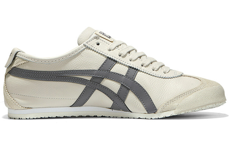 Lookbook Onitsuka Tiger 鬼塚虎 MEXICO 66 低筒 運動休閒鞋 男女同款 燕麥色