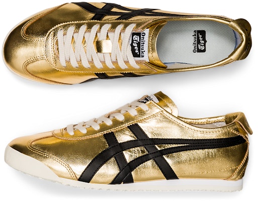 Onitsuka Tiger Mexico 66 'Emas Tulen Hitam' 1183B566-200 Cheap Onitsuka Tiger Mexico 66 'Emas Tulen Hitam' 1183B566-200