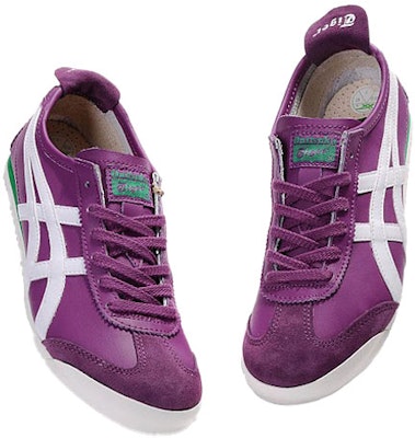 Onitsuka Tiger Mexico 66 'Ungu Putih Hijau' HL202-0974 Lookbook Onitsuka Tiger Mexico 66 'Ungu Putih Hijau' HL202-0974