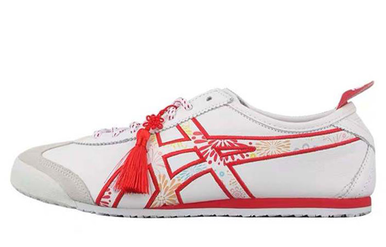 Onitsuka Tiger ベスト L 赤/グレー/白