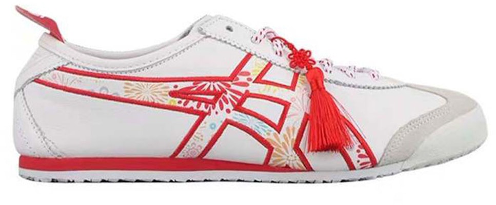 Onitsuka Tiger鬼塚虎 MEXICO 66 中國年 低幫 運動休閒鞋 男女同款 白紅 Order Onitsuka Tiger鬼塚虎 MEXICO 66 中國年 低幫 運動休閒鞋 男女同款 白紅