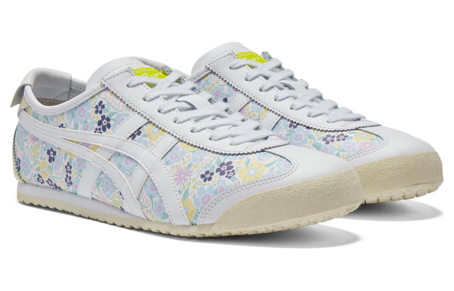 Order 鬼塚虎Mexico 66“白蓝花纹” 1183C152-100