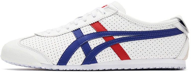 Onitsuka Tiger鬼冢虎 MEXICO 66 低帮 运动休閒鞋 男女同款 藍白紅 Buy Onitsuka Tiger鬼冢虎 MEXICO 66 低帮 运动休閒鞋 男女同款 藍白紅