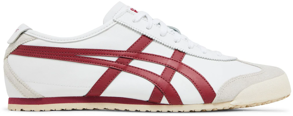 オニツカタイガー メキシコ66 "白/バーガンディ" D4J2L-0125 Buy オニツカタイガー メキシコ66 "白/バーガンディ" D4J2L-0125