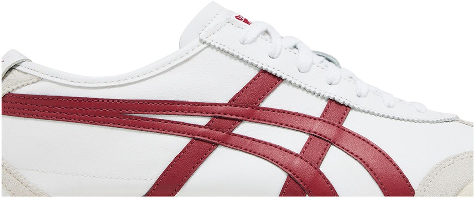 オニツカタイガー メキシコ66 "白/バーガンディ" D4J2L-0125 Order オニツカタイガー メキシコ66 "白/バーガンディ" D4J2L-0125