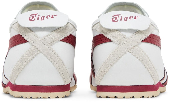 オニツカタイガー メキシコ66 "白/バーガンディ" D4J2L-0125 Details for オニツカタイガー メキシコ66 "白/バーガンディ" D4J2L-0125