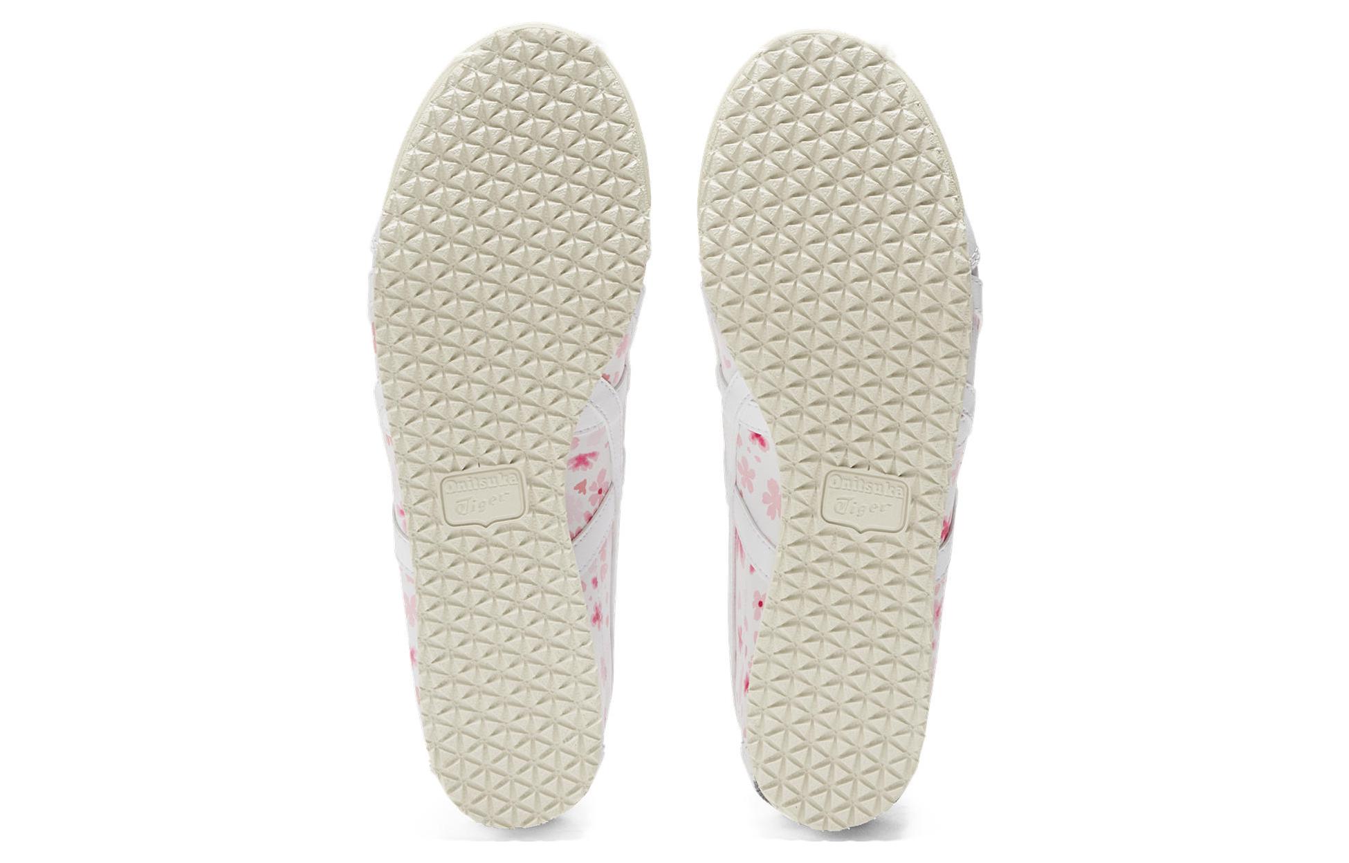 Shop Onitsuka Tiger鬼塚虎 MEXICO 66 減震防滑耐磨 低筒 運動休閒鞋 男女同款 白粉